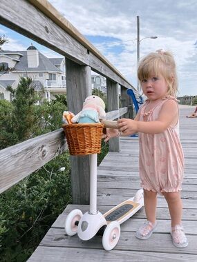 Rylee + Cru Seashell print romper